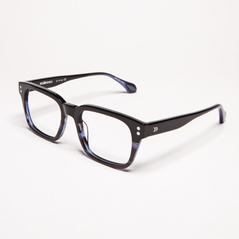 POL- ECO BLUE STRIPES...