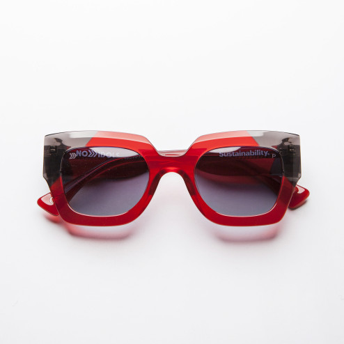 ZOE CRYS RED GREY - ZOE09